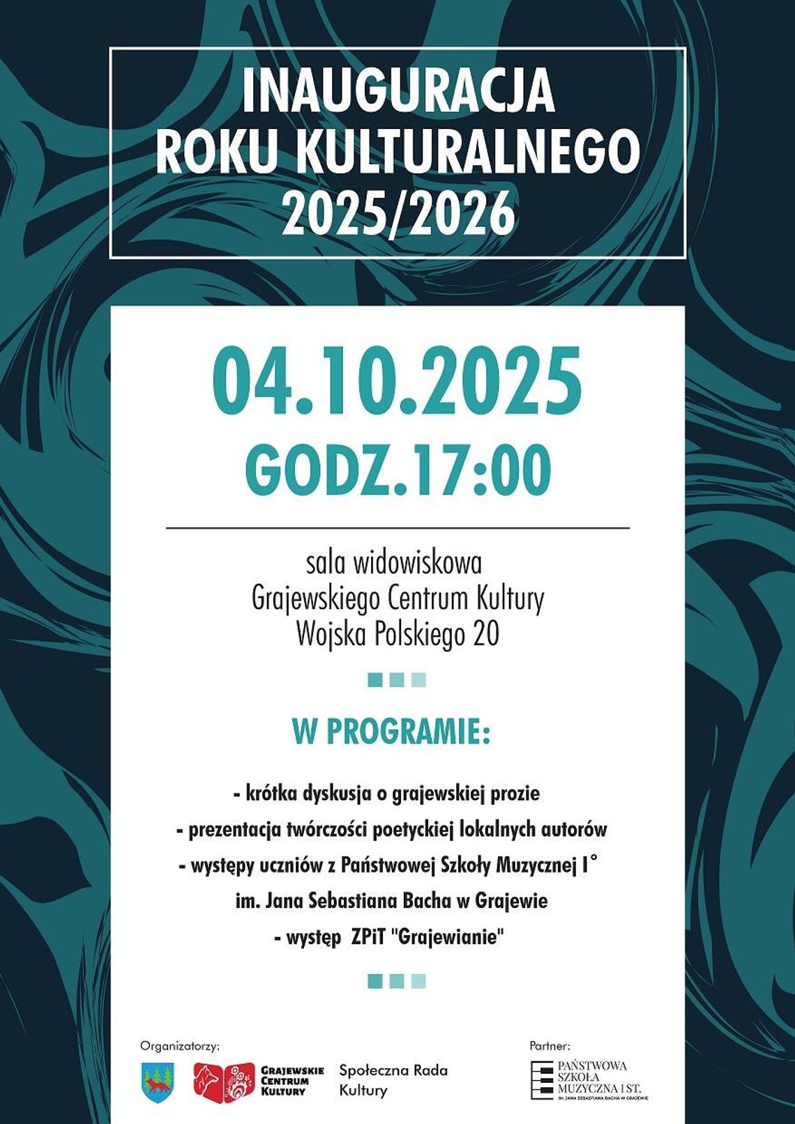 Inauguracja Roku Kulturalnego 2025/2026 w Grajewie