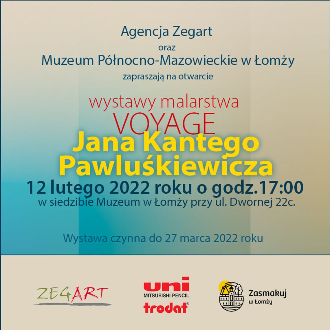 Jan Kanty Pawluśkiewicz: Voyage – malarstwo 