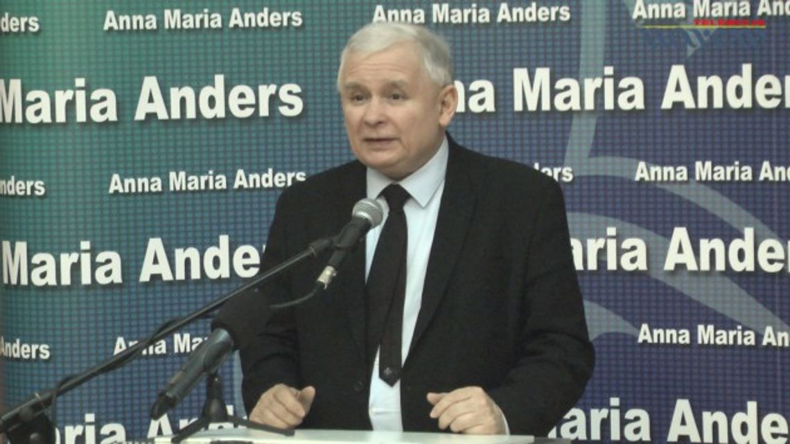 Jarosław Kaczyński w Zambrowie - VIDEO