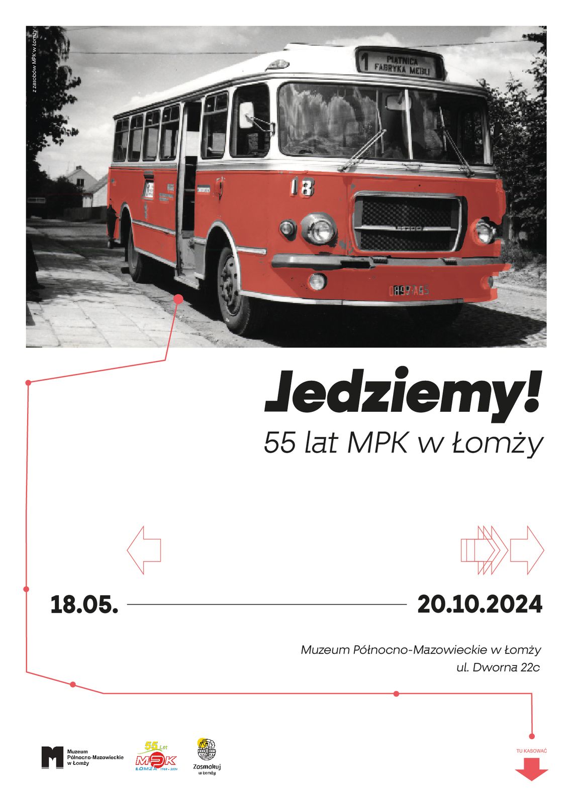 „Jedziemy! 55 lat MPK w Łomży” - wystawa w Muzeum