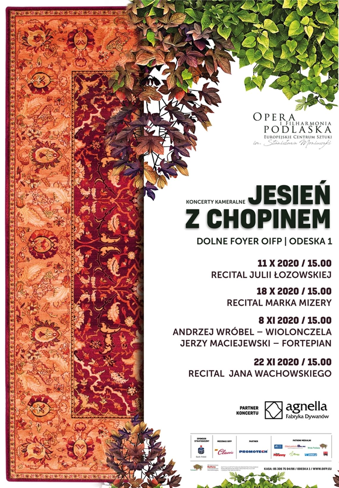 „Jesień z Chopinem" trwa. Recital Marka Mizery