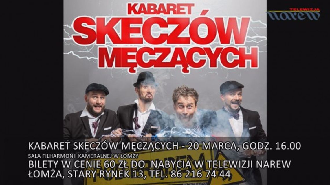 Kabaret Skeczów Męczących z nowym programem "Pod prądem"