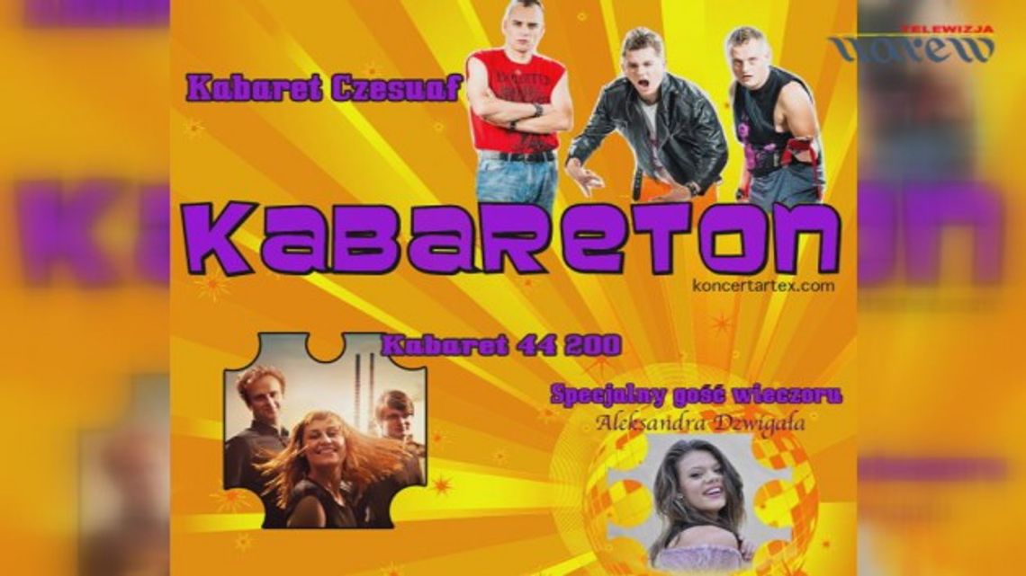 Kabareton - 7 marca, godz. 18:00 - KUP BILET