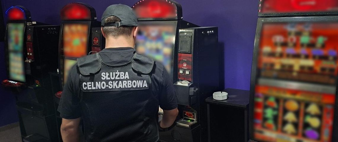 KAS zlikwidowała dwa nielegalne salony gier w Łomży