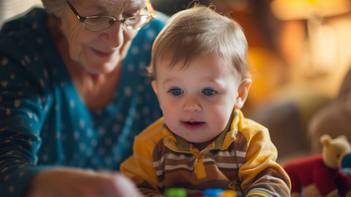 Kiedy babcia opiekuje się maluchem, ZUS wspiera aktywnych zawodowo rodziców