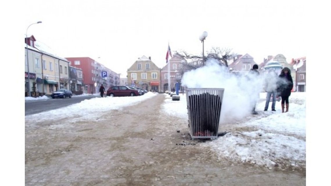 Koksowniki na ulicach Łomży