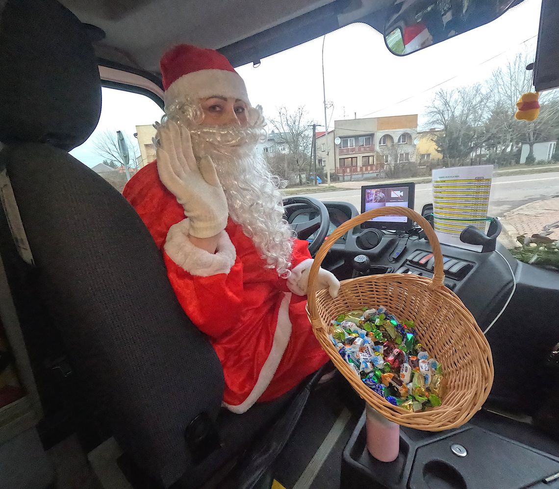 Kolędobus MPK Łomża – dzień pierwszy za nami!