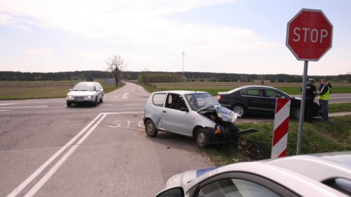 Kolejny wypadek na ósemce