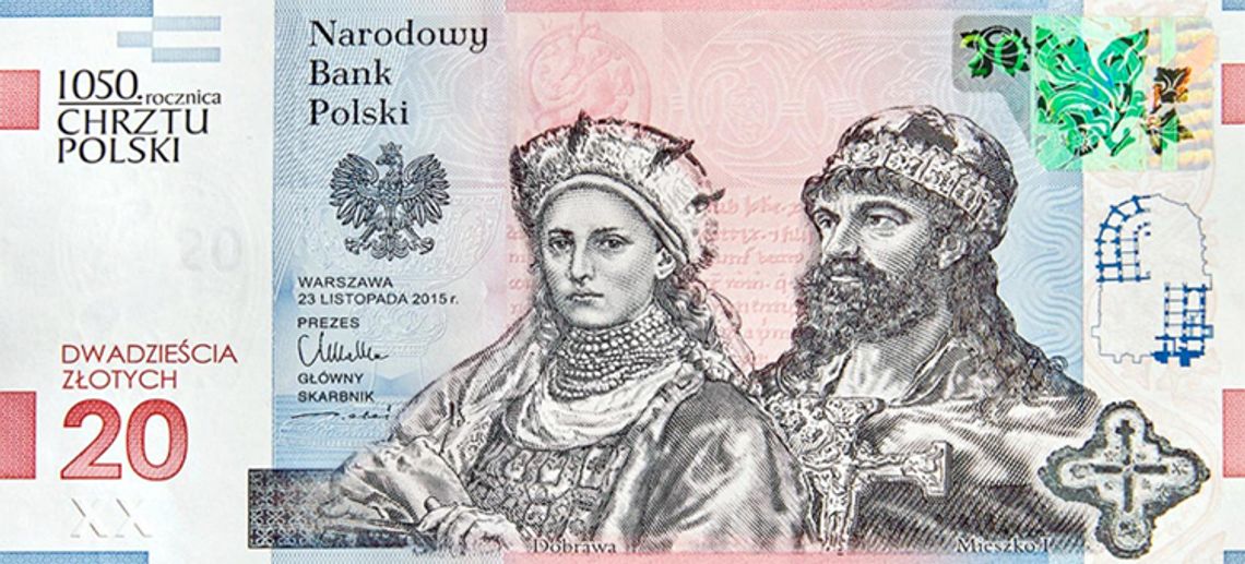 Kolekcjonerski banknot 20 zł od jutra na rynku Kolekcjonerski banknot 20 zł od jutra na rynku