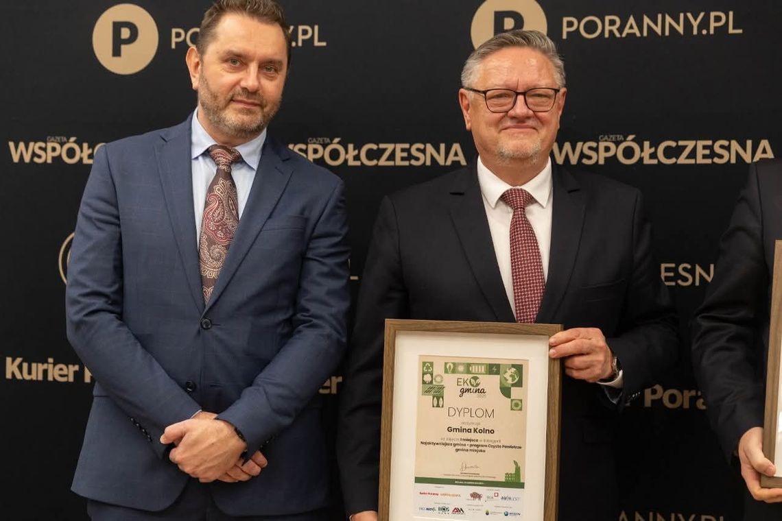 Kolno nagrodzone w rankingu EkoGminy 2025!
