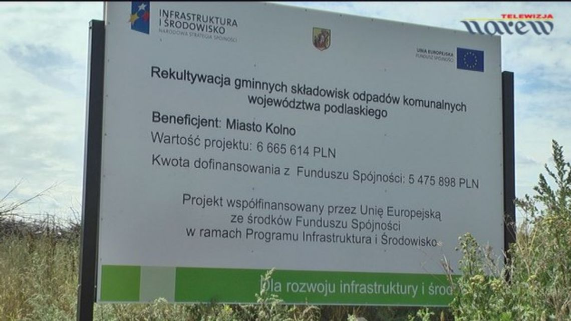 Kolno - rekultywacja gminnych wysypisk śmieci - VIDEO