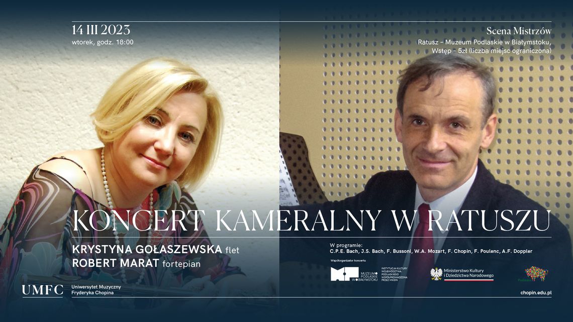 Koncert kameralny w białostockim Ratuszu