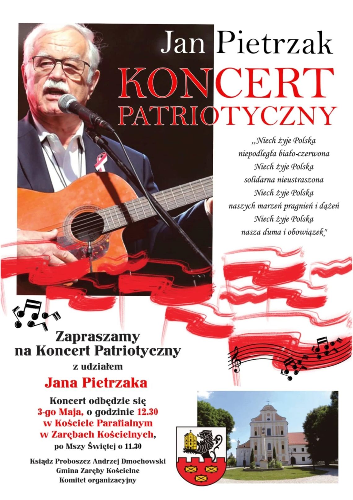 Koncert Patriotyczny w Ostrowi Mazowieckiej – wspólne świętowanie historii