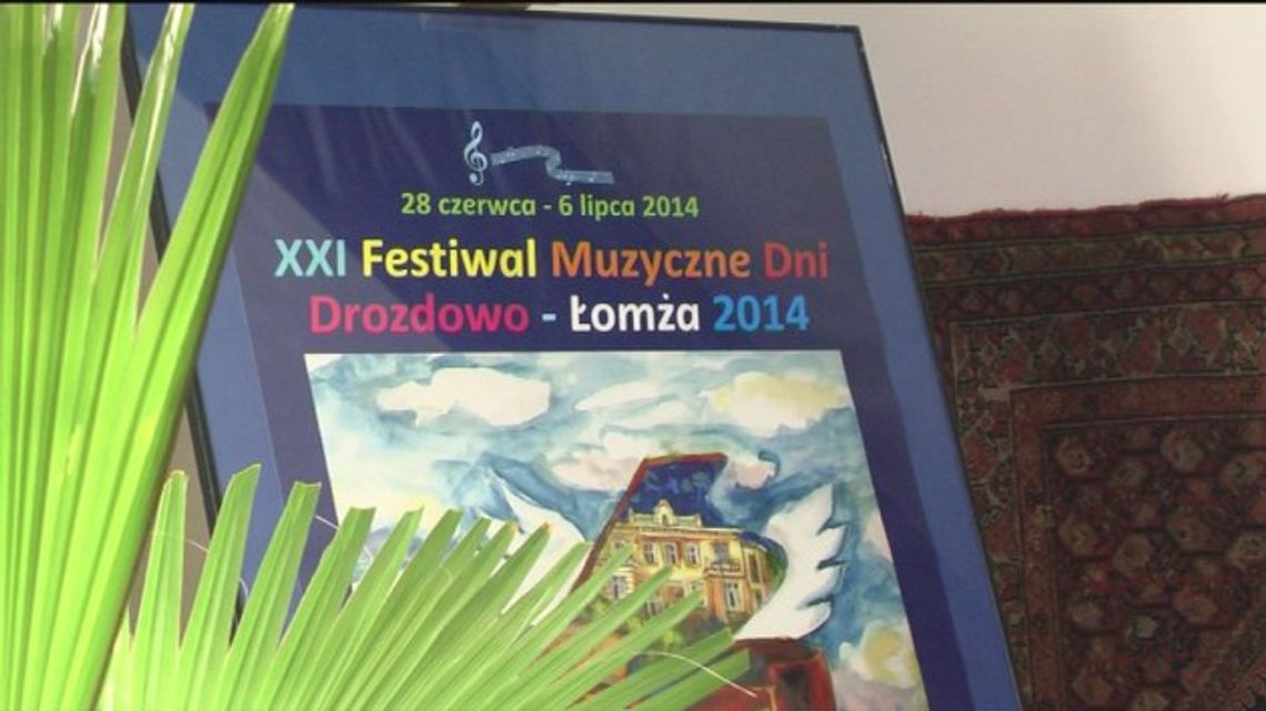 Konferencja prasowa - Muzyczne Dni Drozdowo - Łomża. VIDEO
