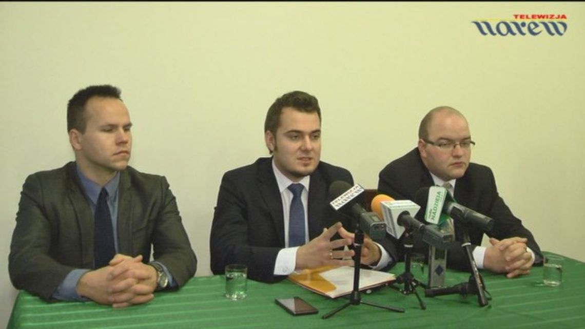 Konferencja prasowa prezydenta elekta Łomży. VIDEO