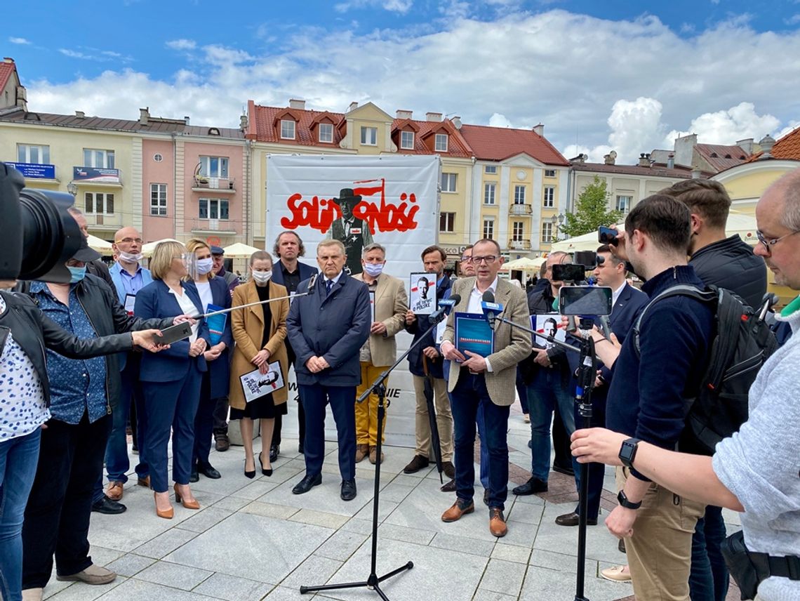 Konferencja Prasowa Sztabu Wyborczego KO w Białymstoku: "Małe ojczyzny-samorządy, tworzą wielką ojczyznę" [VIDEO] 
