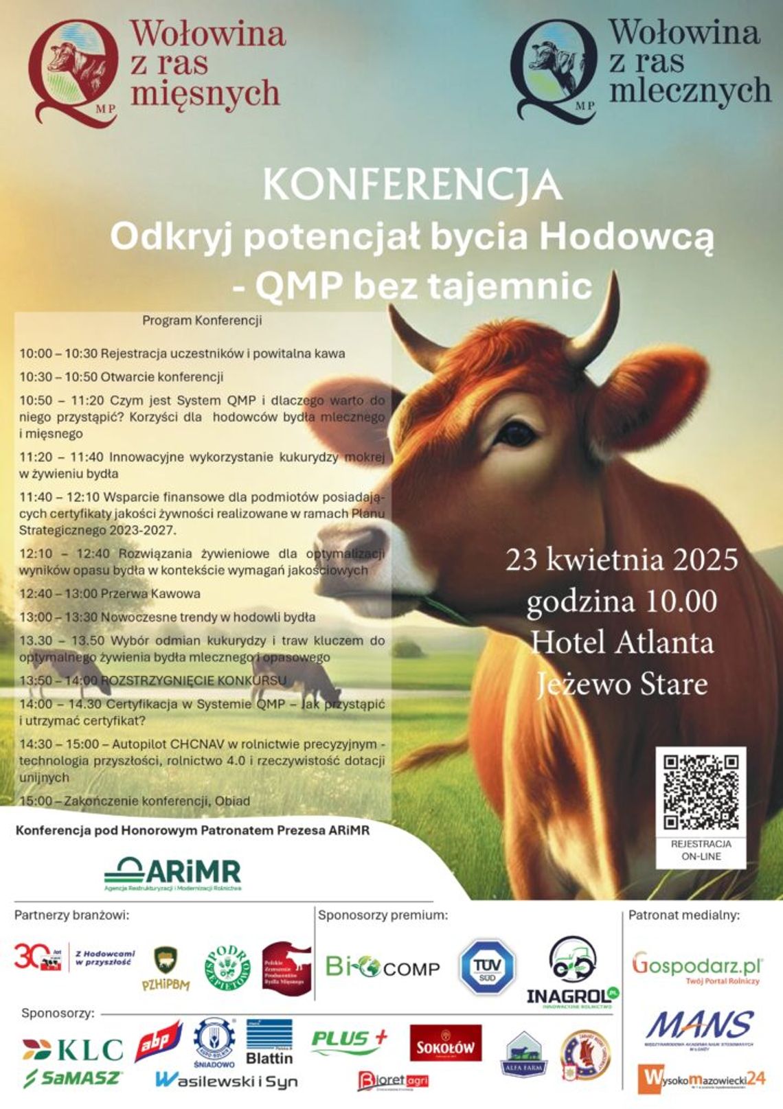 Konferencja „QMP bez tajemnic” – wsparcie dla hodowców bydła w Tykocinie