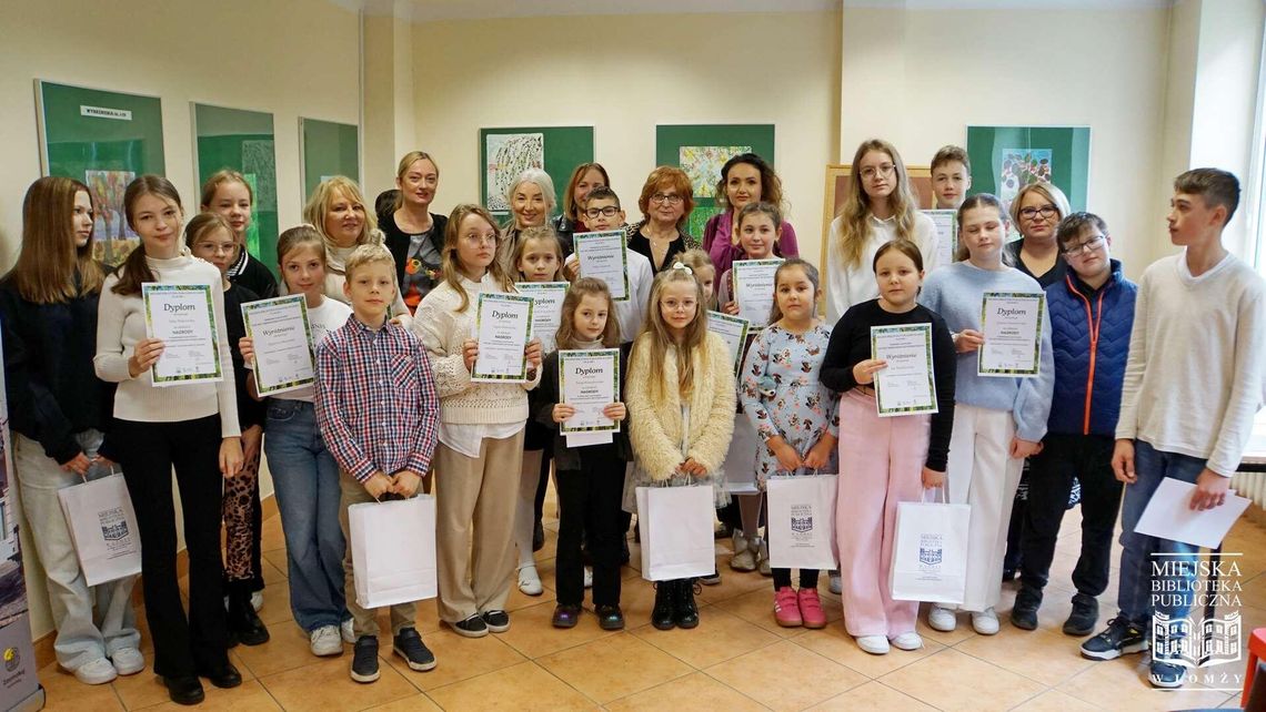 Konkurs plastyczny "Cóż jest piękniejszego niż wysokie drzewa..." rozstrzygnięty!