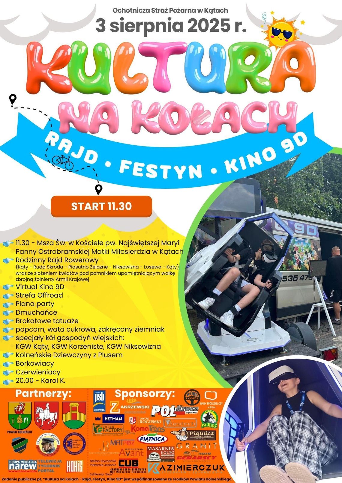 Kultura na Kołach - Rajd, Festyn, Kino 9D - Zapowiedź - [VIDEO]