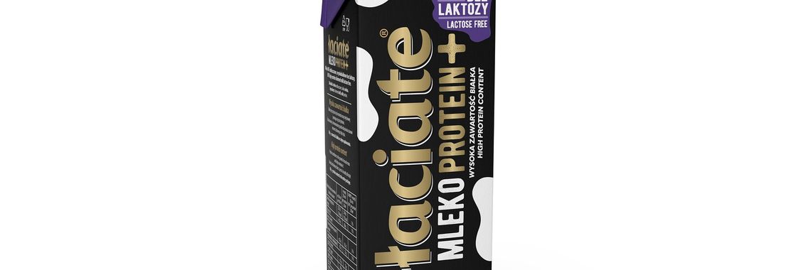 Łaciate Protein+. Nowość w portfolio Mlekpolu to mleko wysokobiałkowe