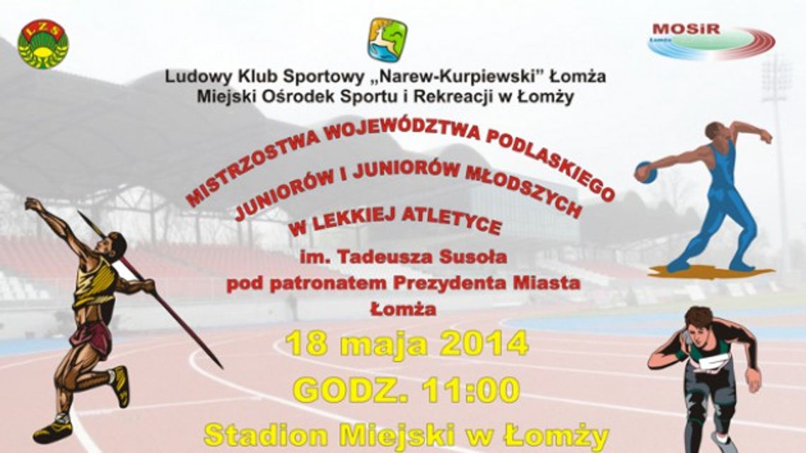 Lekkoatletyka zagości na Stadionie Miejskim w Łomży Lekkoatletyka zagości na Stadionie Miejskim w Łomży
