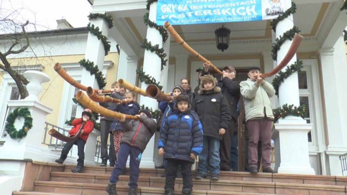 Ligawki zagrały w Muzeum Rolnictwa w Ciechanowcu