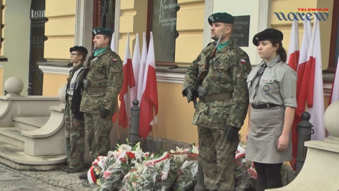 Łomża -  97 rocznica Odzyskania Niepodległości - VIDEO