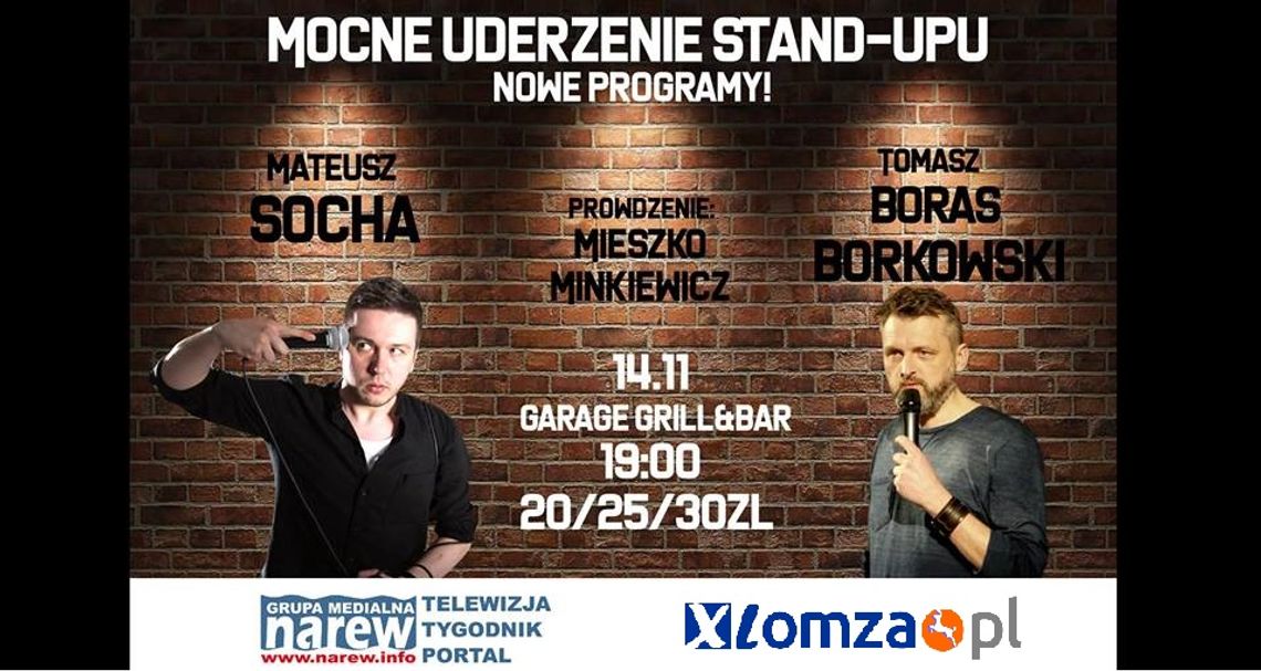 Łomża - mocne uderzenie stand-upu: Socha i Borkowski