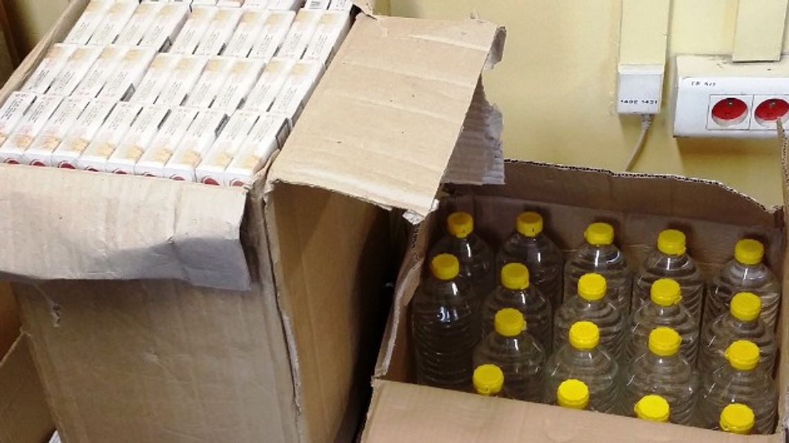 Łomżyńscy policjanci ujawnili kontrabandę Łomżyńscy policjanci ujawnili kontrabandę