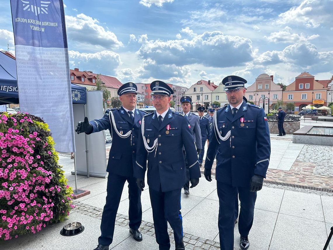 Łomżyńska policja skończyła 105 lat - [VIDEO]