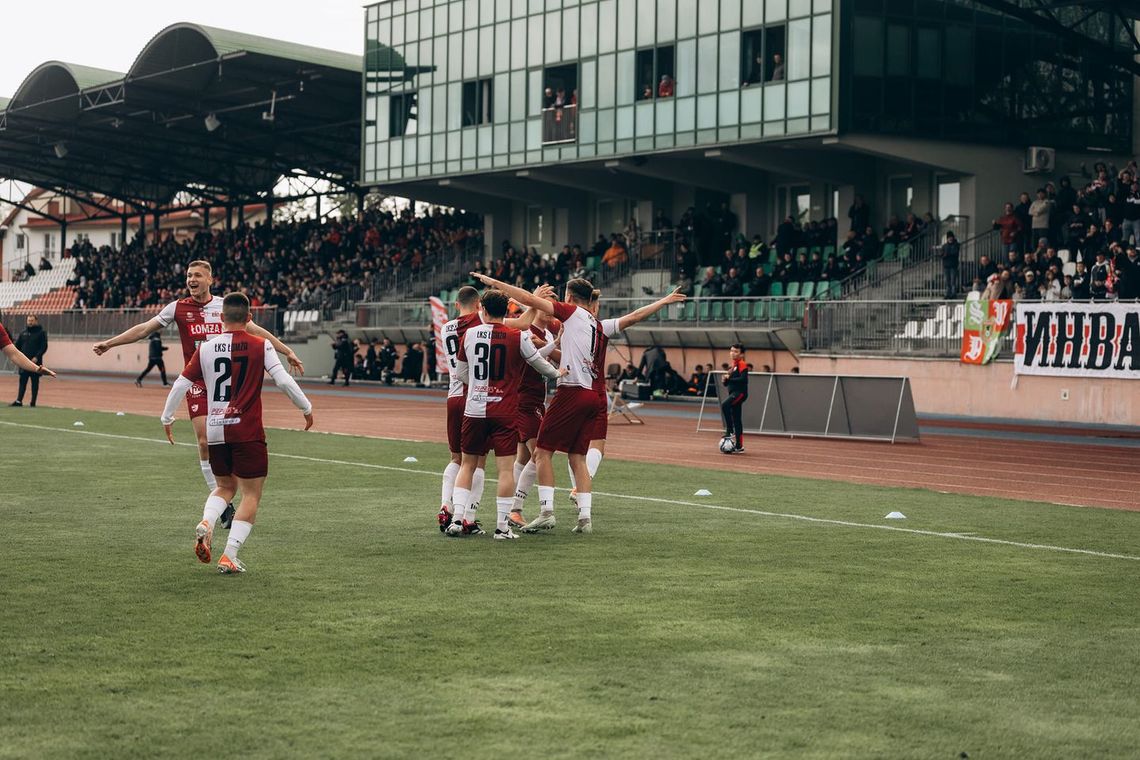 Łomżyński Klub Sportowy pokonał GKS Bełchatów 3:0