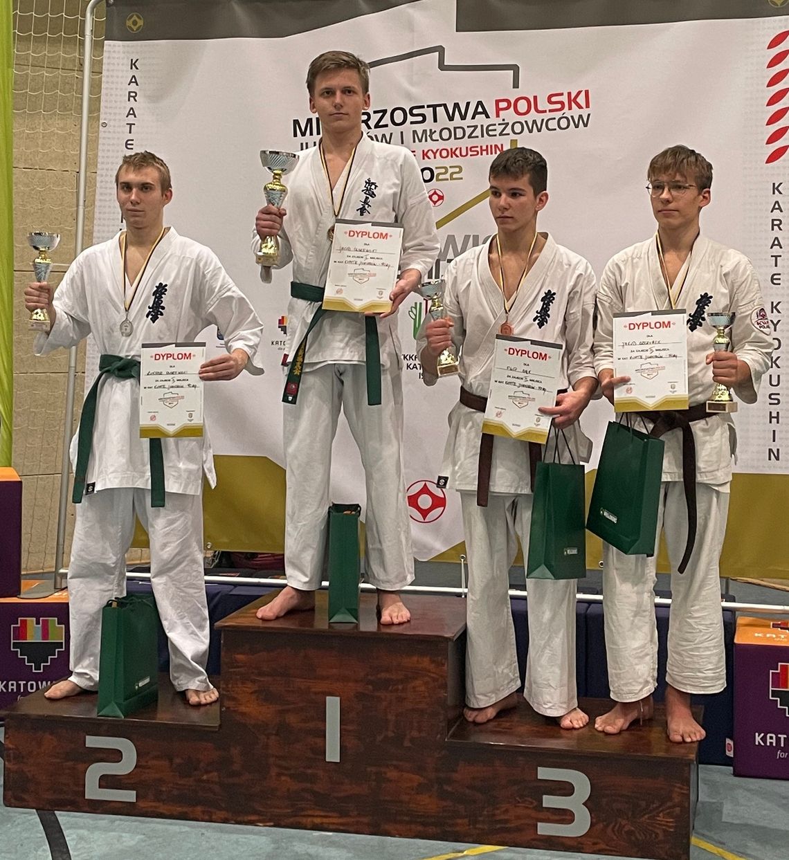 Łukasz Michalak wicemistrzem Polski w konkurencji kumite 