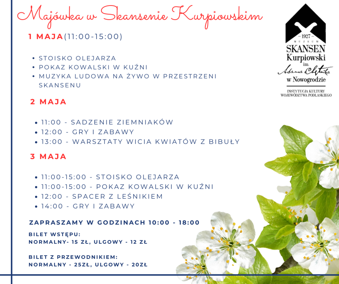 Majówka w Skansenie - trzy dni z tradycją i naturą