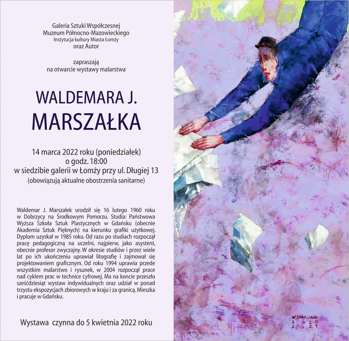 Malarskie opowieści profesora Waldemara J. Marszałka