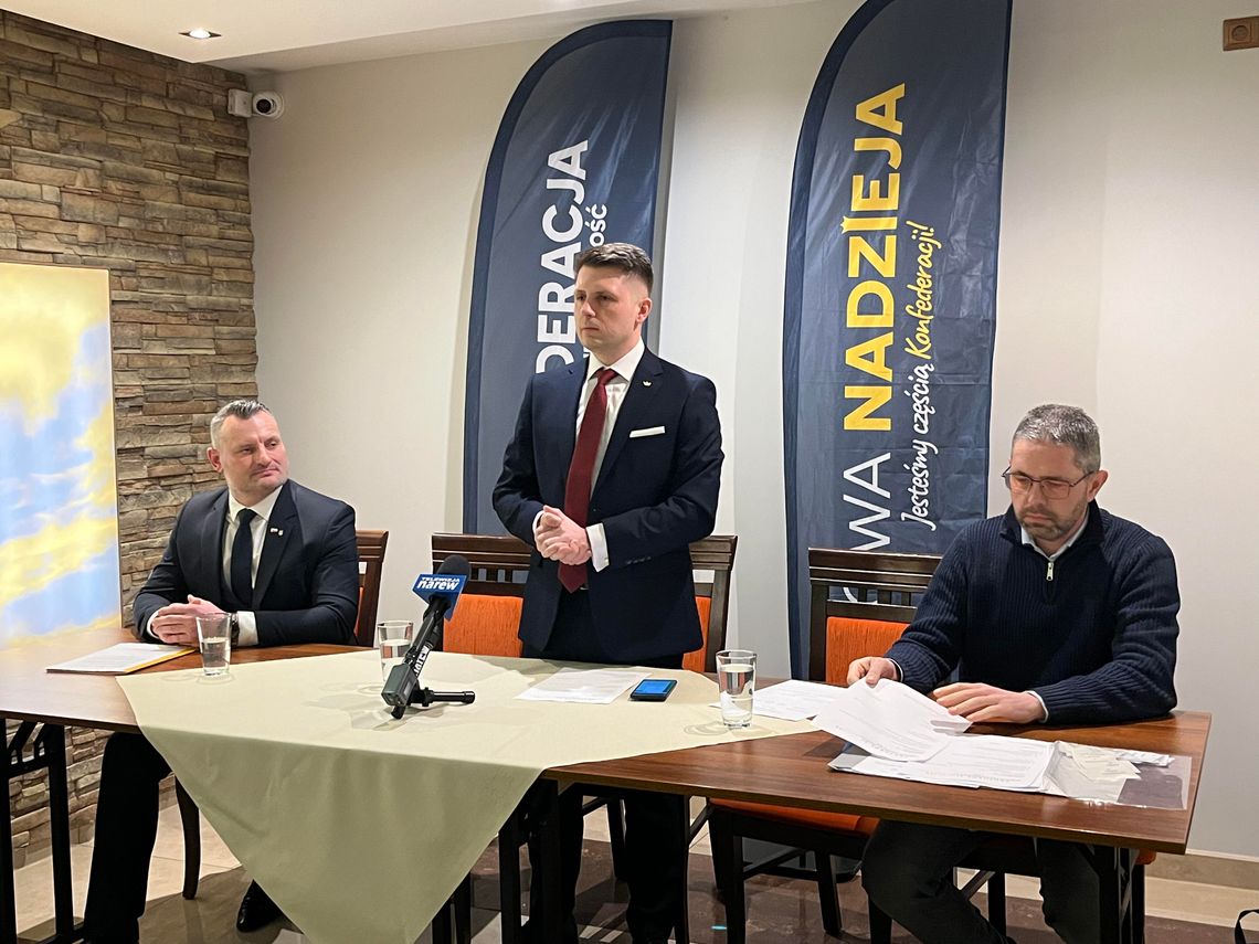 Marcin Mieczkowski przewodniczącym oddziału Nowej Nadziei w Łomży - [VIDEO]