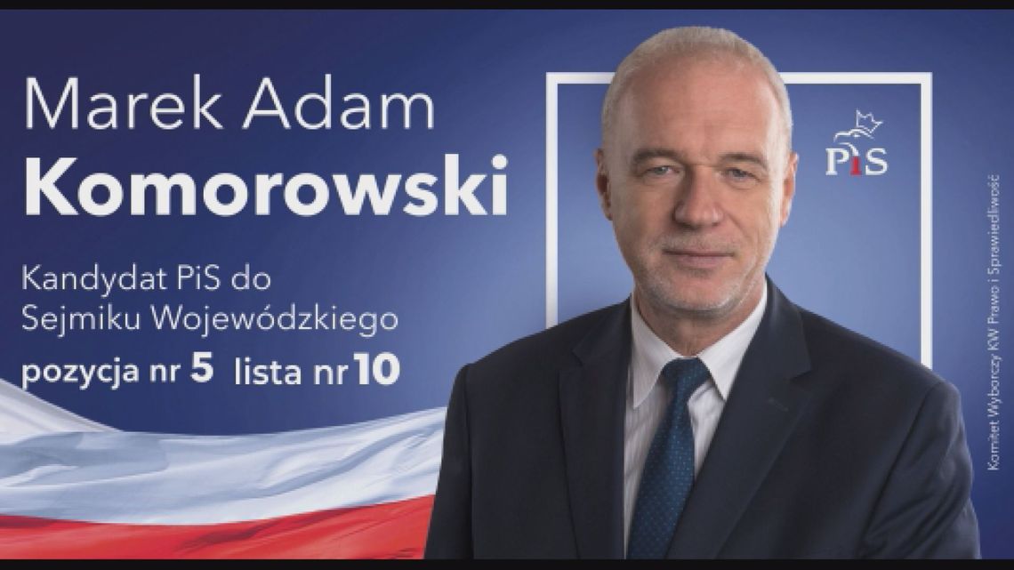 Marek Adam Komorowski - kandydat PiS do Sejmiku Województwa Podlaskiego [VIDEO]