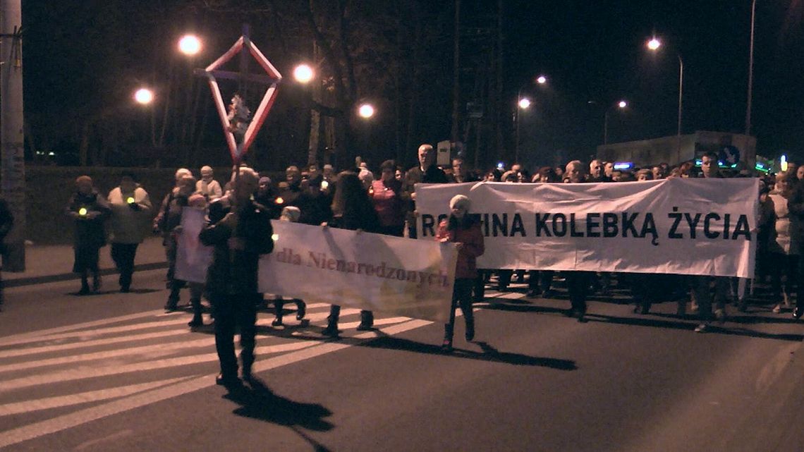 Marsz Światła w Zambrowie - VIDEO