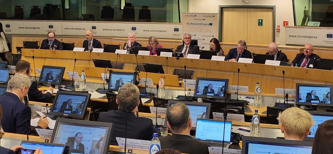 Marszałek Łukasz Prokorym na Europejskim Komitecie Regionów