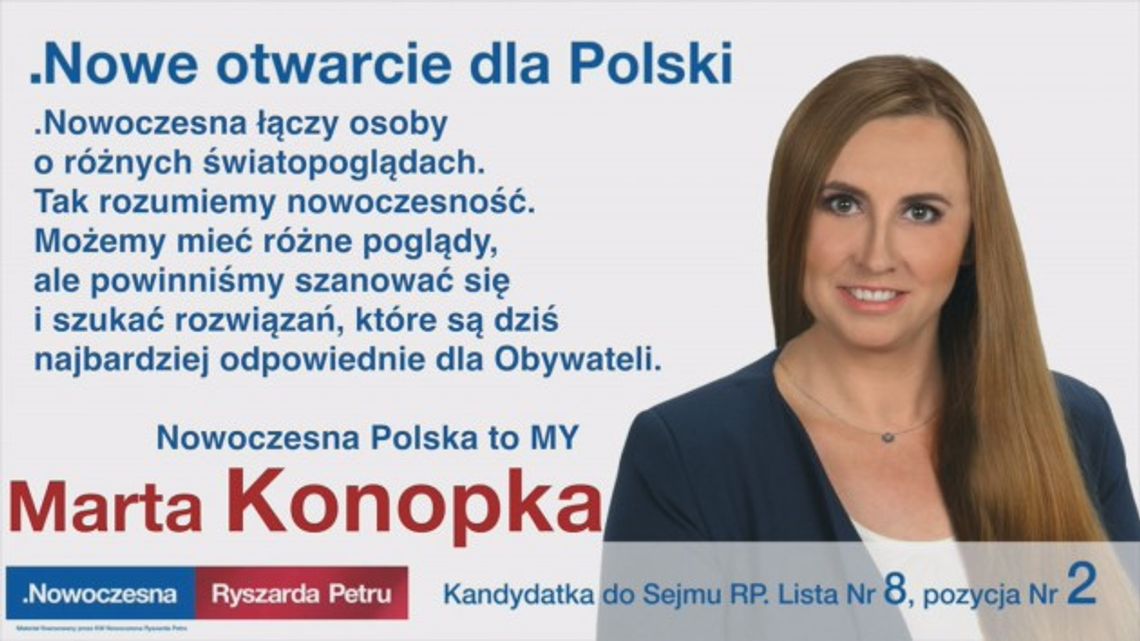 Marta Konopka - spot wyborczy
