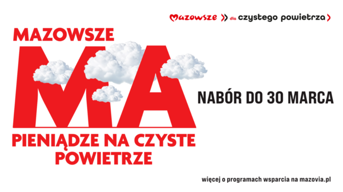 Mazowsze ponownie stawia na czyste powietrze