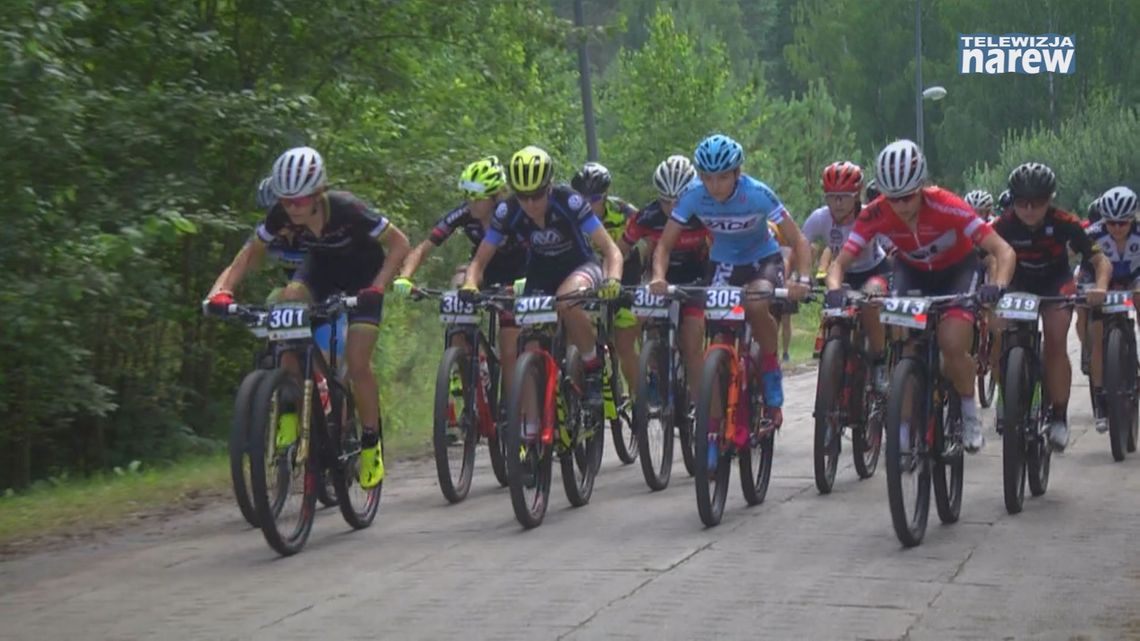 Mazury jak góry. Mlekpol sponsorem strategicznym mistrzostw Polski w kolarstwie górskim w Mrągowie [VIDEO] 