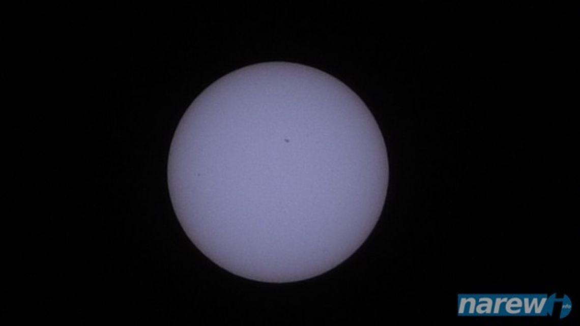 Merkury na tle Słońca Merkury na tle Słońca