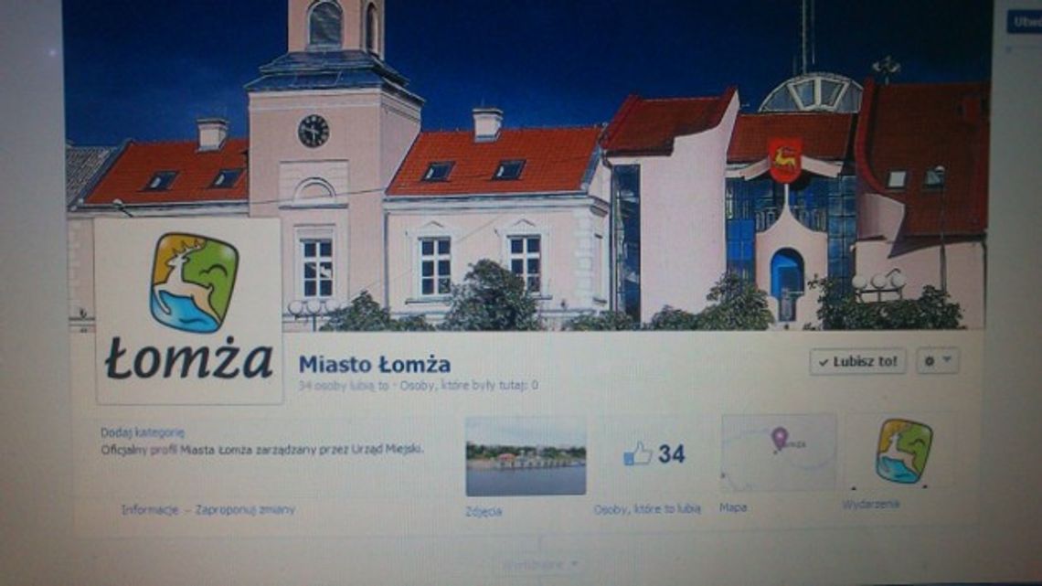 Miasto Łomża na facebooku Miasto Łomża na facebooku
