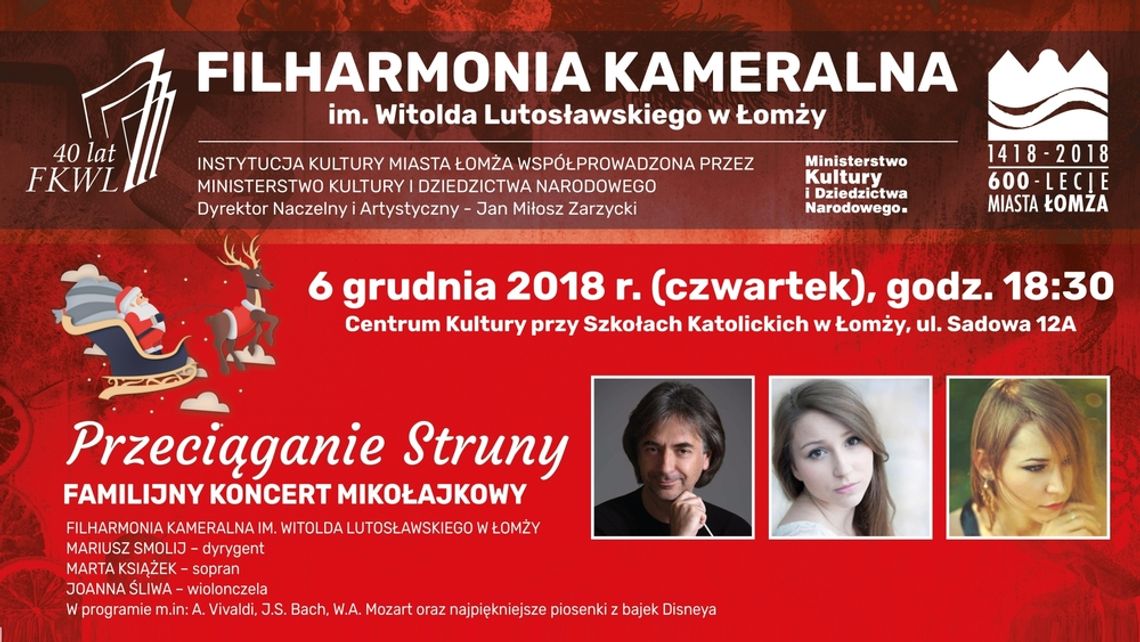 Mikołajki u Łomżyńskich Filharmoników