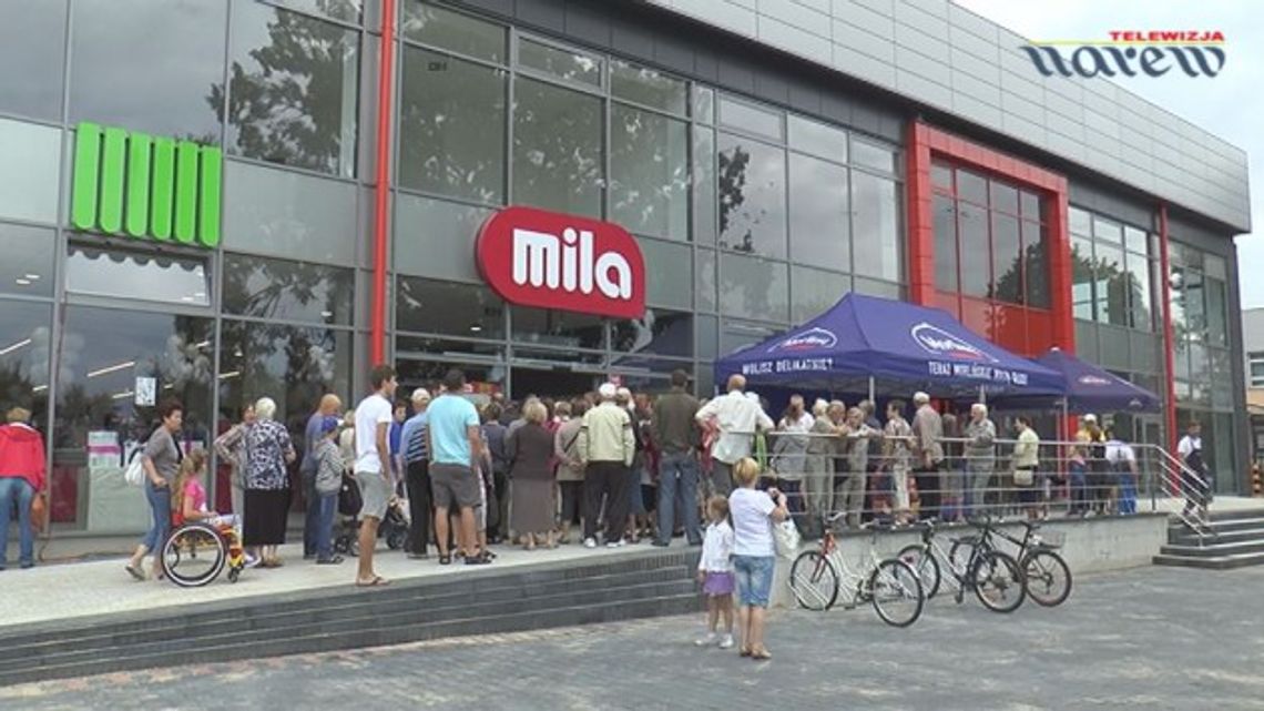 Mila - otwarcie supermarketu w Kolnie - VIDEO