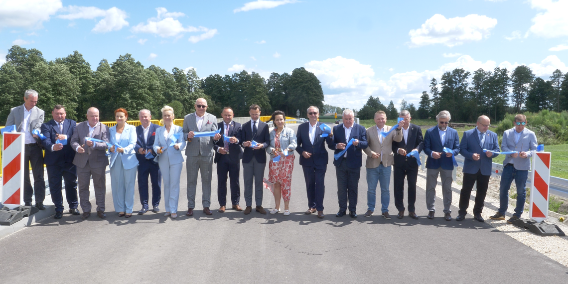 Milewo świętuje zakończenie wieloletnich starań o nową przeprawę nad rzeką Gać - [VIDEO]