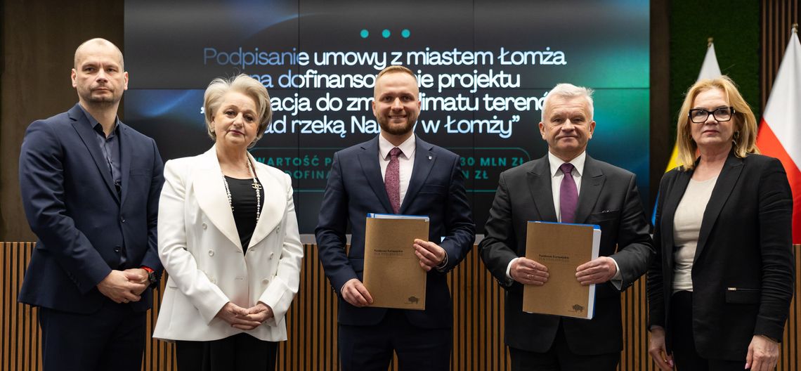 Miliony na bulwary w Łomży. Miasto coraz mocniej stawia na Narew - [VIDEO]