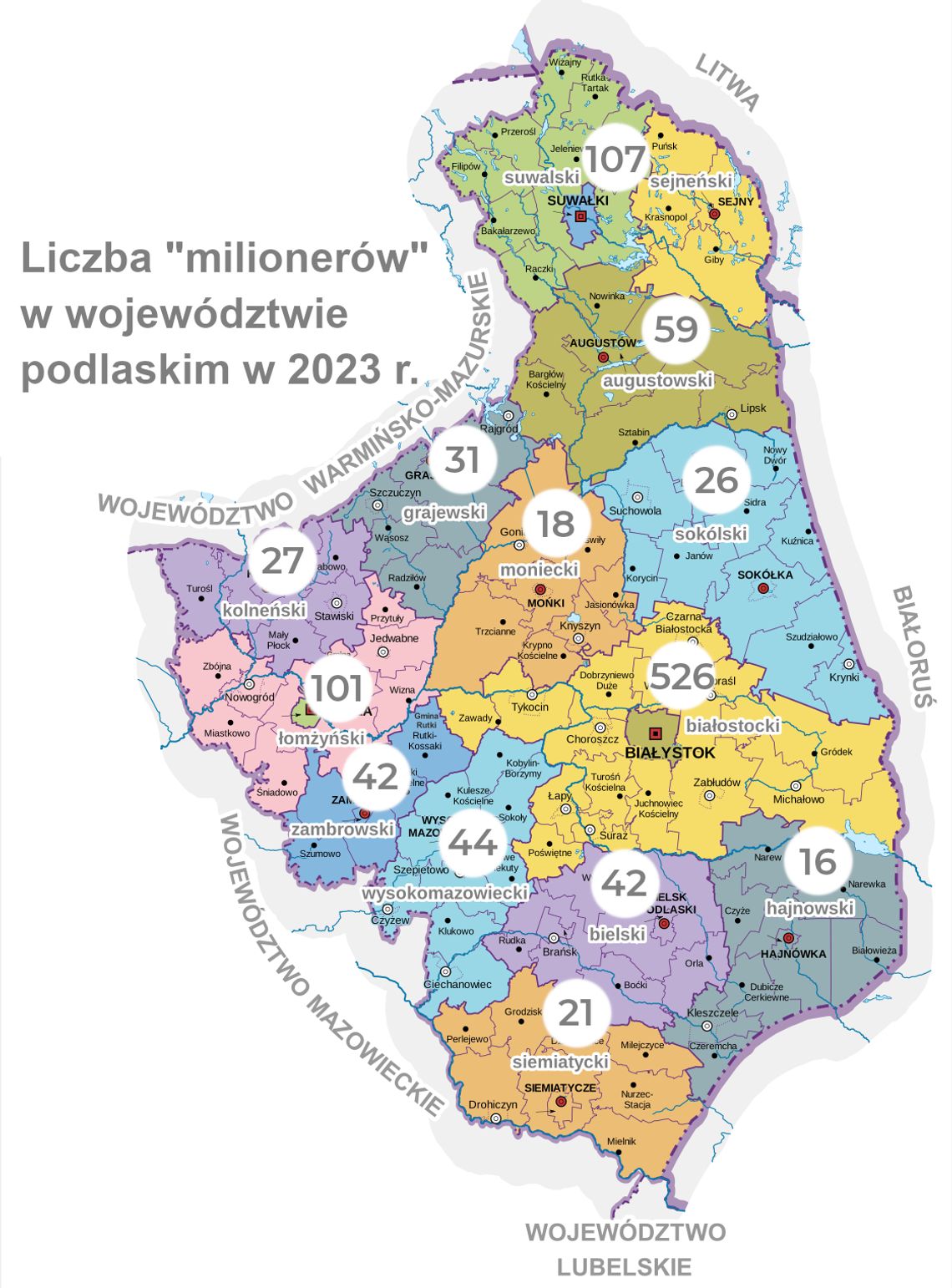 Miliony na Podlasiu! Podsumowanie kampanii PIT za ubiegły rok