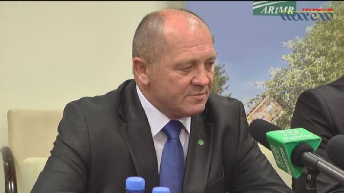 Minister Rolnictwa Marek Sawicki w Łomży - VIDEO