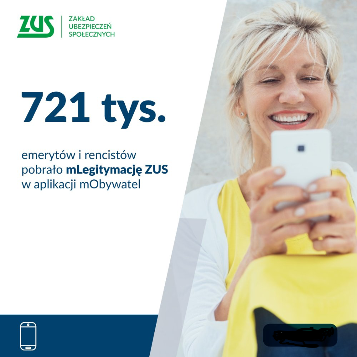 MLegitymację w telefonie ma coraz więcej emerytów i rencistów